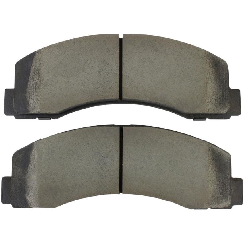 MPA 1003-2087C Quality-Built Black Series Ceramic Brake Pads w/ Hardware