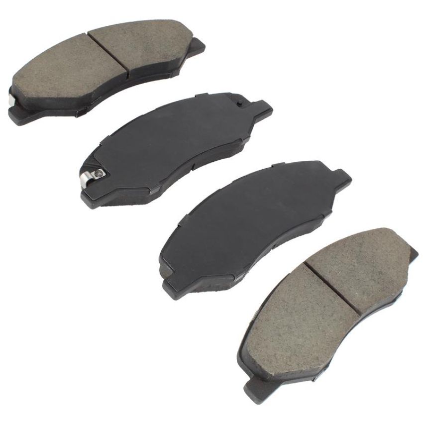 MPA 1003-2089C Quality-Built Black Series Ceramic Brake Pads w/ Hardware