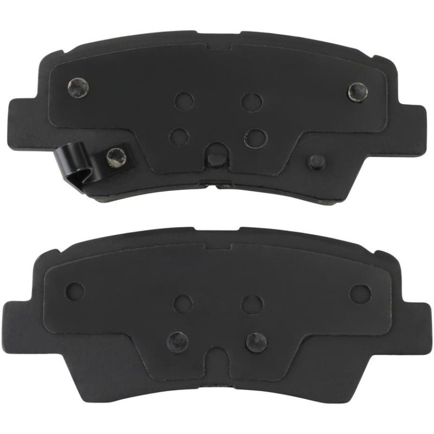 MPA 1003-2098C Quality-Built Black Series Ceramic Brake Pads w/ Hardware