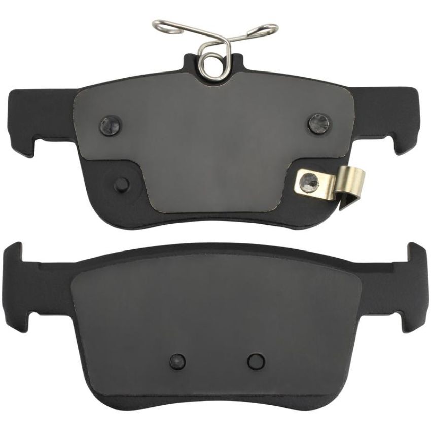 MPA 1003-2102C Quality-Built Black Series Ceramic Brake Pads w/ Hardware