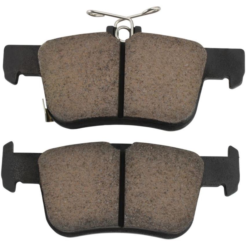 MPA 1003-2102C Quality-Built Black Series Ceramic Brake Pads w/ Hardware