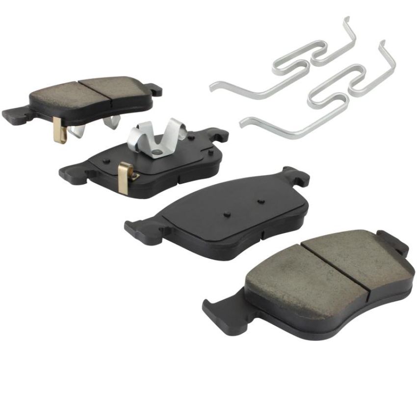 MPA 1003-2115C Quality-Built Black Series Ceramic Brake Pads w/ Hardware