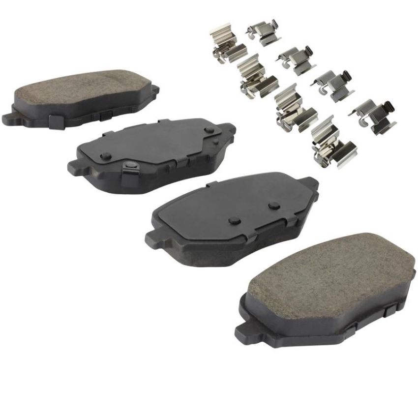 MPA 1003-2116C Quality-Built Black Series Ceramic Brake Pads