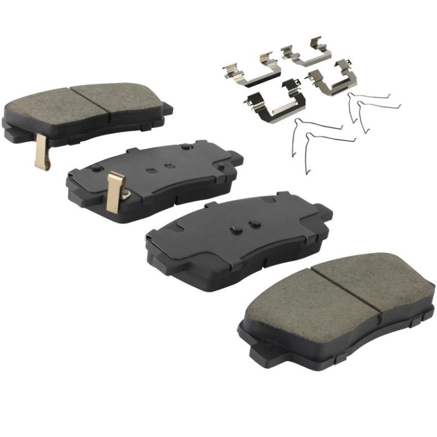 MPA 1003-2117C Quality-Built Black Series Ceramic Brake Pads