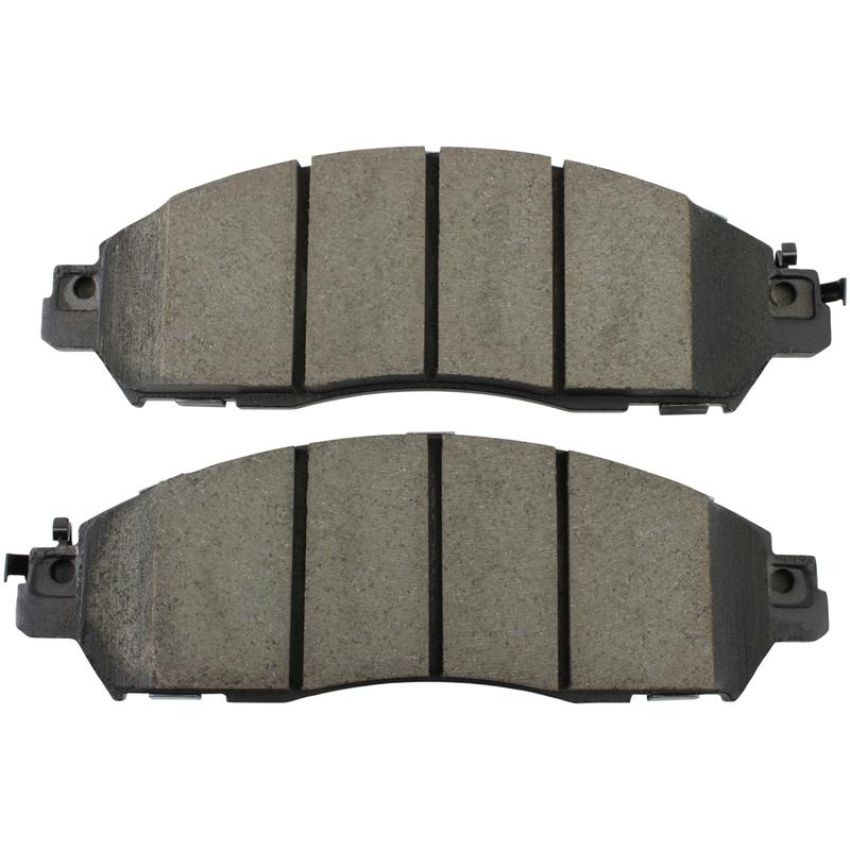 MPA 1003-2138C Quality-Built Black Series Ceramic Brake Pads w/ Hardware