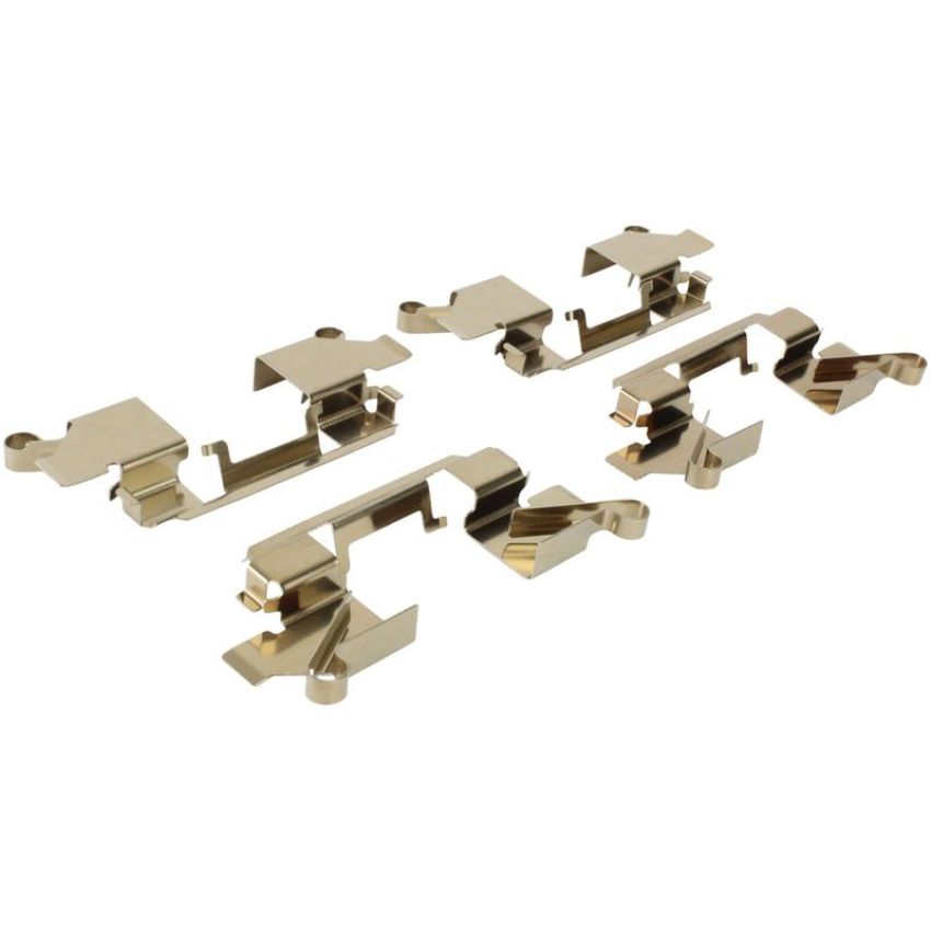 MPA 1003-2138C Quality-Built Black Series Ceramic Brake Pads w/ Hardware