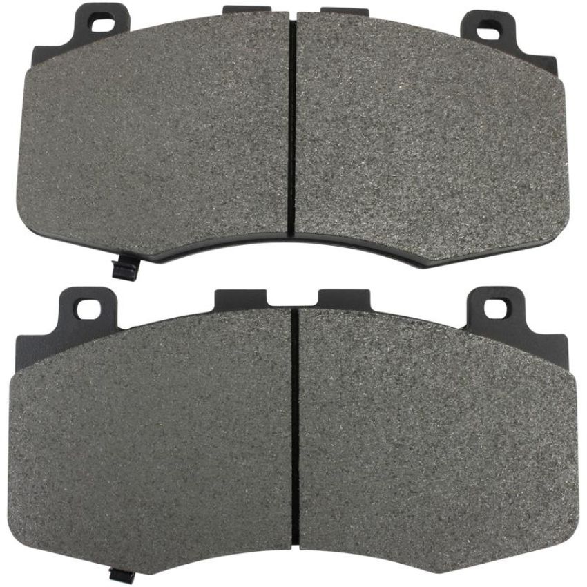 MPA 1003-2152M Quality-Built Black Series Semi-Metallic Brake Pads w/ Hardware