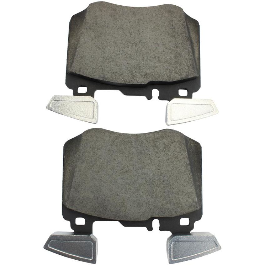 MPA 1003-2162C Quality-Built Black Series Ceramic Brake Pads w/ Hardware