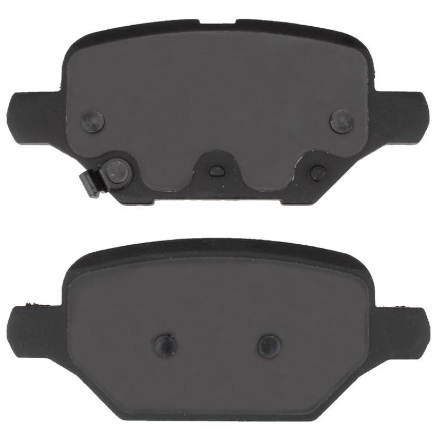 MPA 1003-2168C Quality-Built Black Series Ceramic Brake Pads w/ Hardware