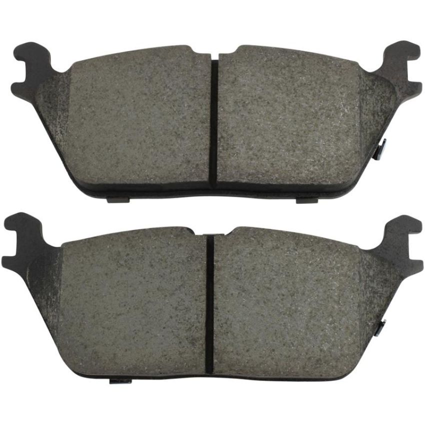 MPA 1003-2169C Quality-Built Black Series Ceramic Brake Pads w/ Hardware