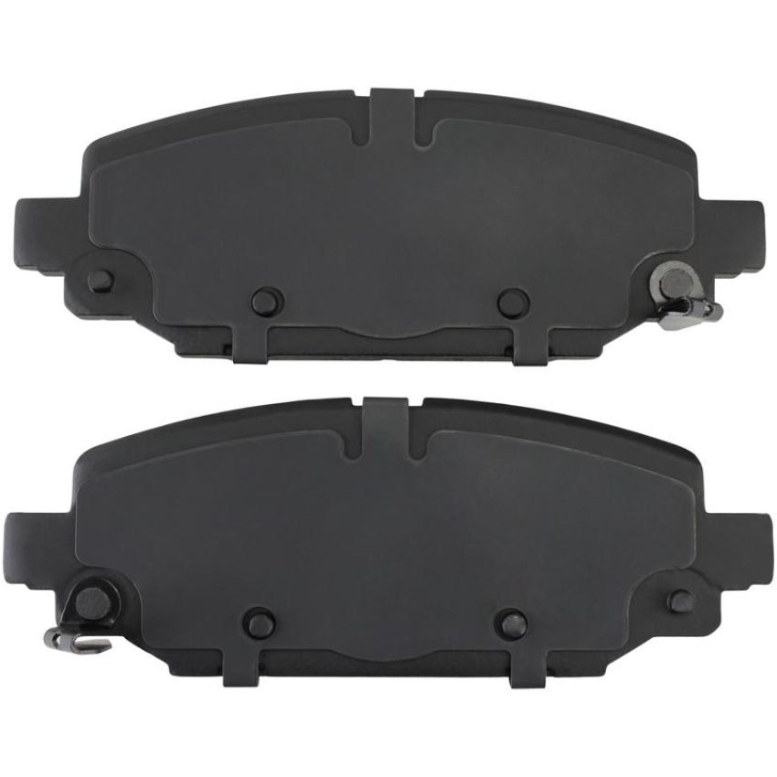 MPA 1003-2172C Quality-Built Black Series Ceramic Brake Pads w/ Hardware
