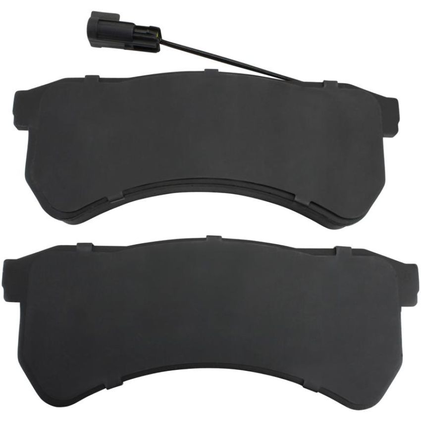 MPA 1003-2175M Quality-Built Black Series Semi-Metallic Brake Pads