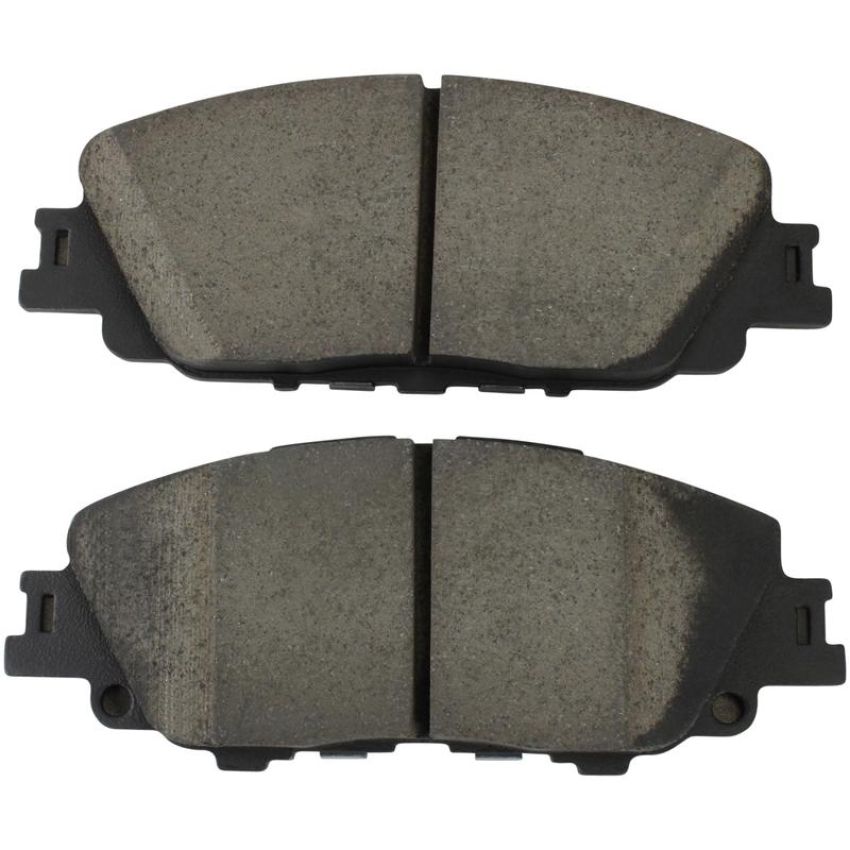 MPA 1003-2176C Quality-Built Black Series Ceramic Brake Pads w/ Hardware