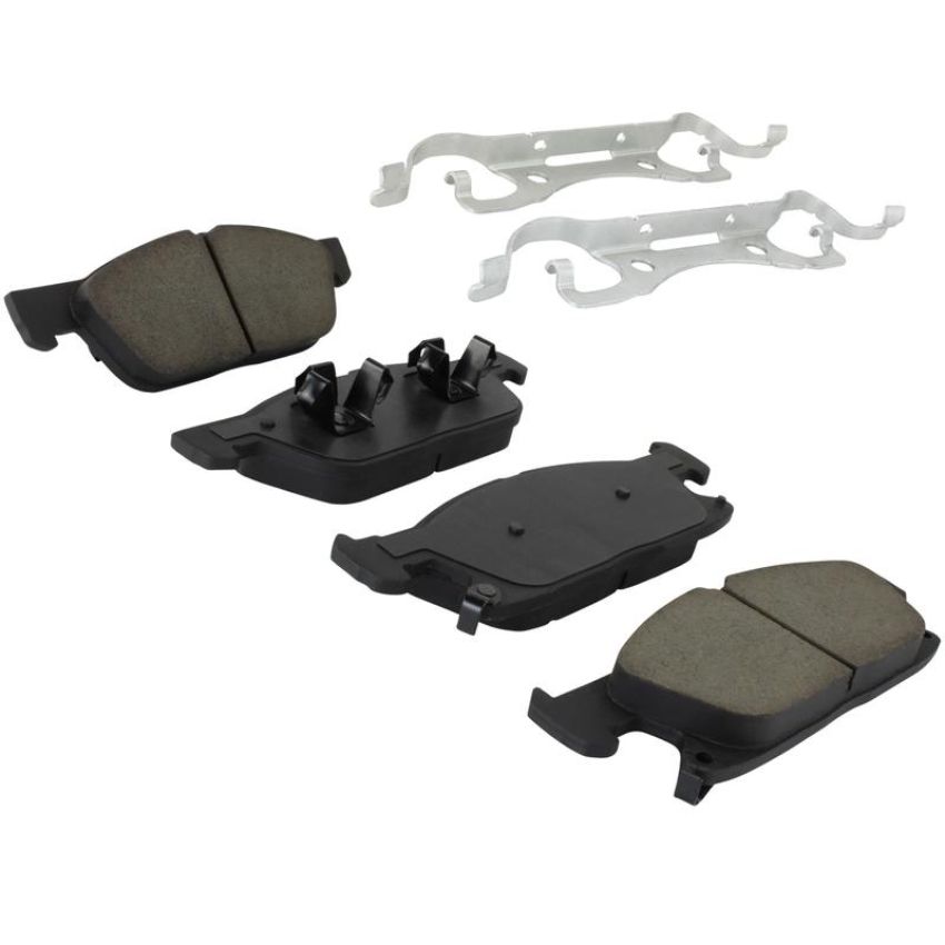 MPA 1003-2180C Quality-Built Black Series Ceramic Brake Pads w/ Hardware
