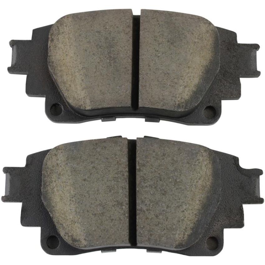 MPA 1003-2183C Quality-Built Black Series Ceramic Brake Pads w/ Hardware