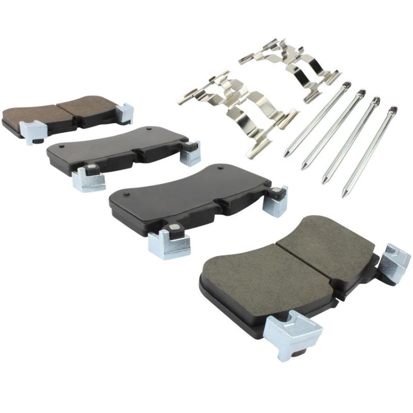 MPA 1003-2184C Quality-Built Black Series Ceramic Brake Pads w/ Hardware