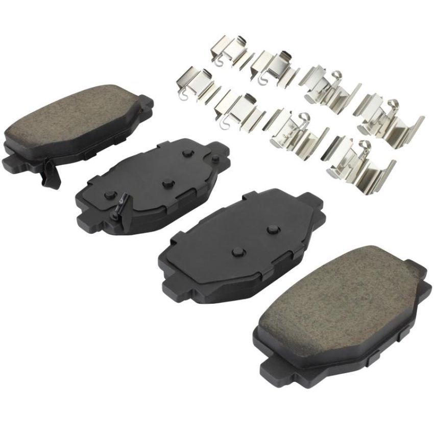 MPA 1003-2191C Quality-Built Black Series Ceramic Brake Pads
