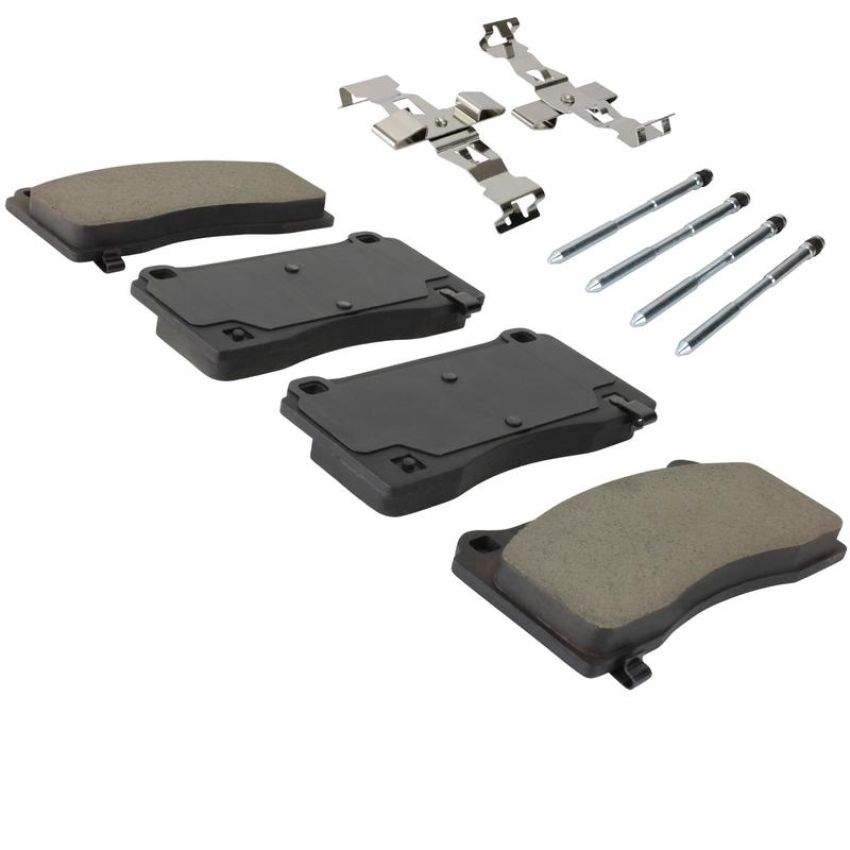 MPA 1003-2195C Quality-Built Black Series Ceramic Brake Pads w/ Hardware