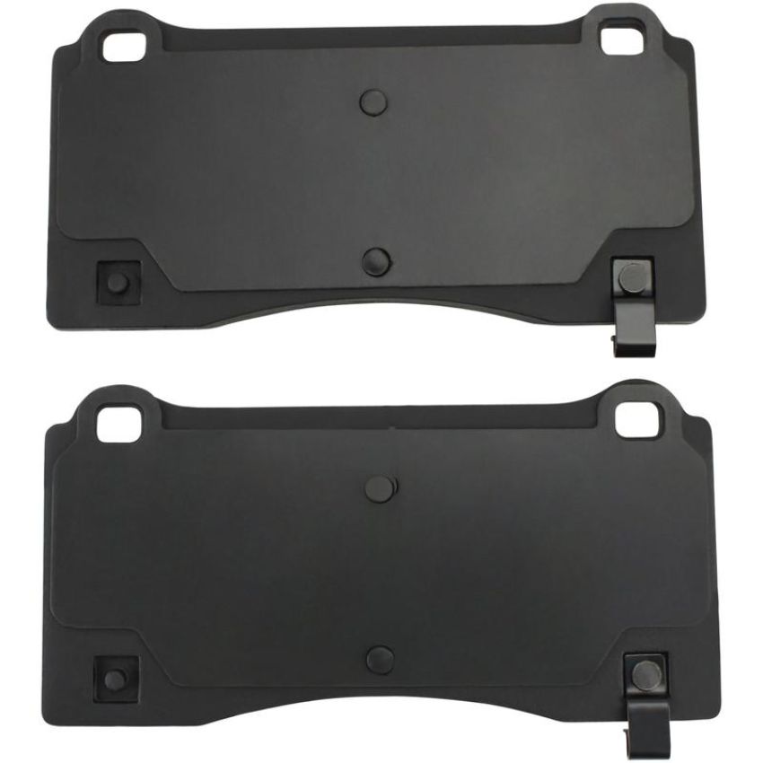 MPA 1003-2195C Quality-Built Black Series Ceramic Brake Pads w/ Hardware