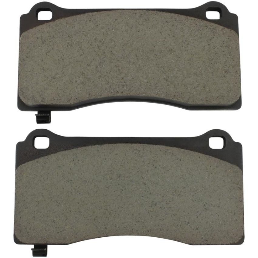 MPA 1003-2195C Quality-Built Black Series Ceramic Brake Pads w/ Hardware