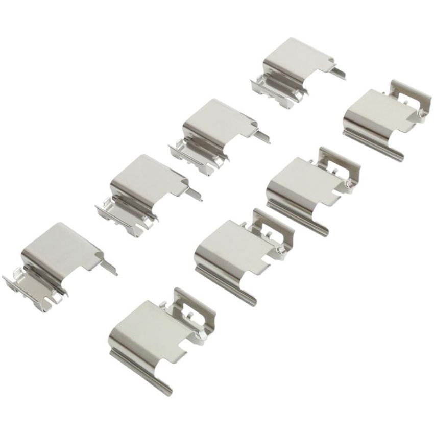 MPA 1003-2201M Quality-Built Black Series Semi-Metallic Brake Pads w/ Hardware