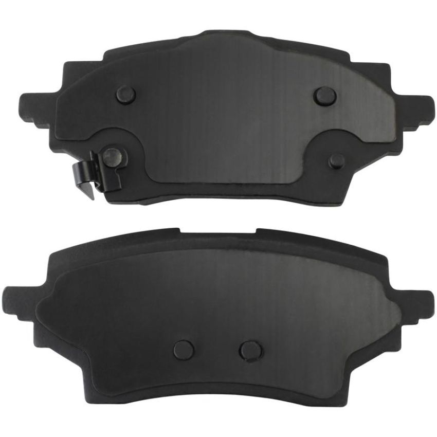 MPA 1003-2202C Quality-Built Black Series Ceramic Brake Pads w/ Hardware