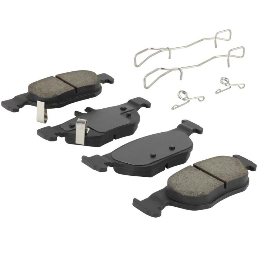 MPA 1003-2219C Quality-Built Black Series Ceramic Brake Pads w/ Hardware