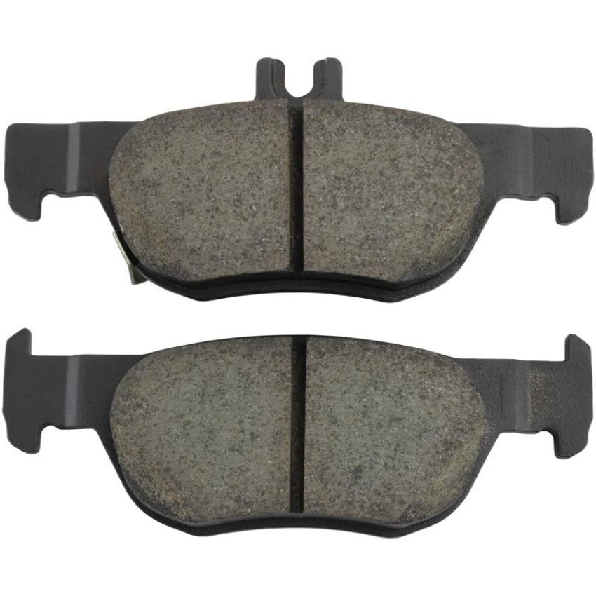 MPA 1003-2219C Quality-Built Black Series Ceramic Brake Pads w/ Hardware