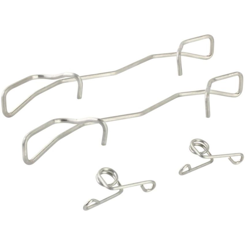 MPA 1003-2219C Quality-Built Black Series Ceramic Brake Pads w/ Hardware