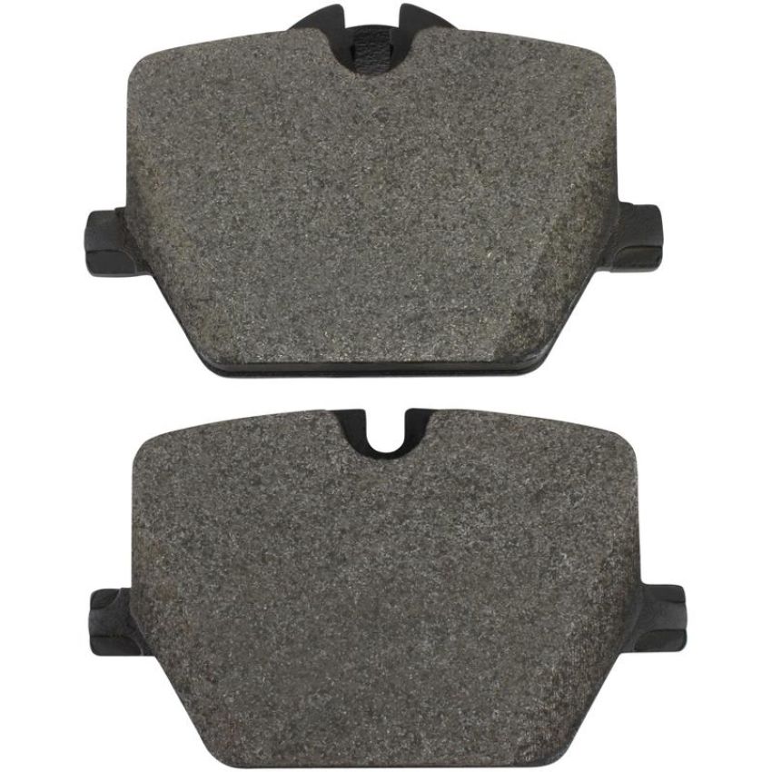 MPA 1003-2220M Quality-Built Black Series Semi-Metallic Brake Pads w/ Hardware