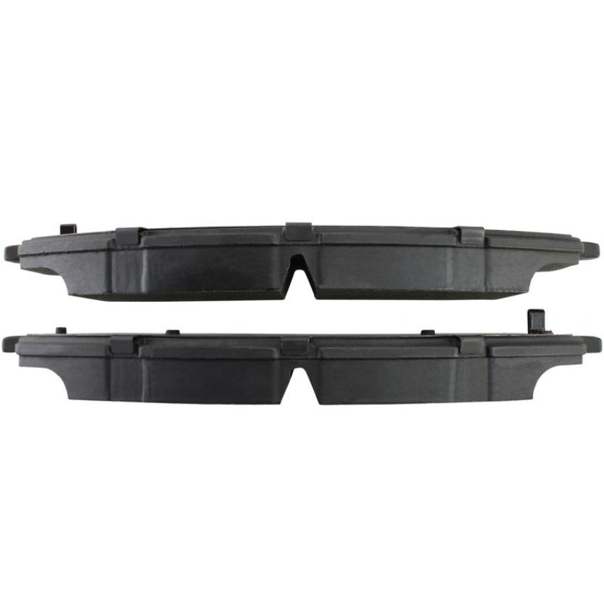 MPA 1003-2223M Quality-Built Black Series Semi-Metallic Brake Pads w/ Hardware