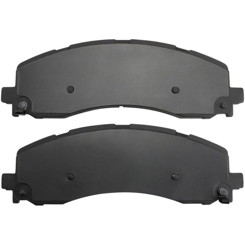 MPA 1003-2225M Quality-Built Black Series Semi-Metallic Brake Pads w/ Hardware