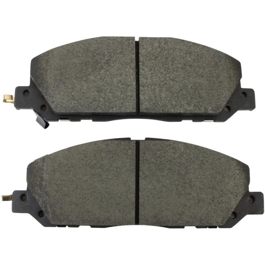 MPA 1003-2229C Quality-Built Black Series Ceramic Brake Pads w/ Hardware