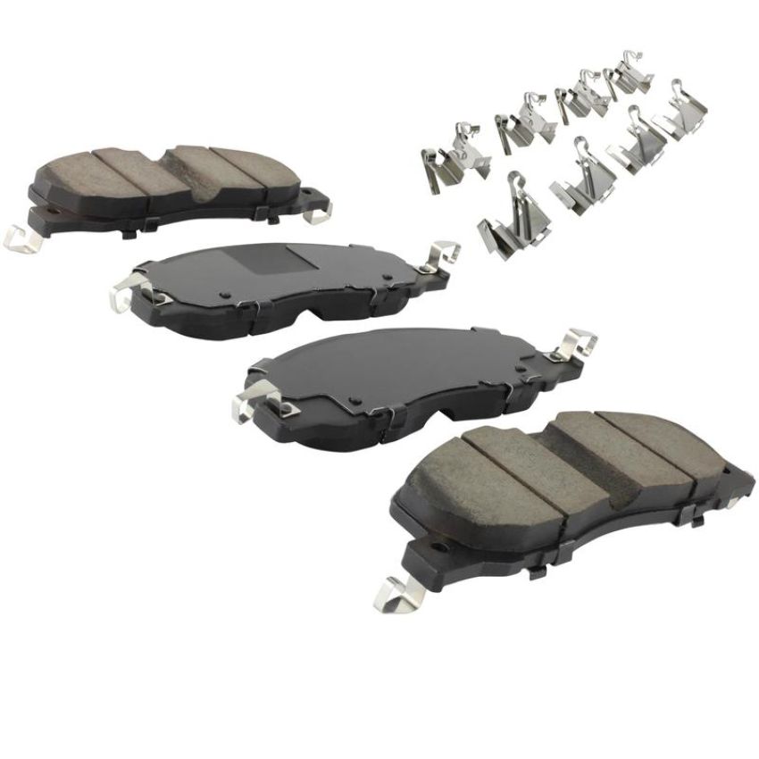 MPA 1003-2230C Quality-Built Black Series Ceramic Brake Pads w/ Hardware