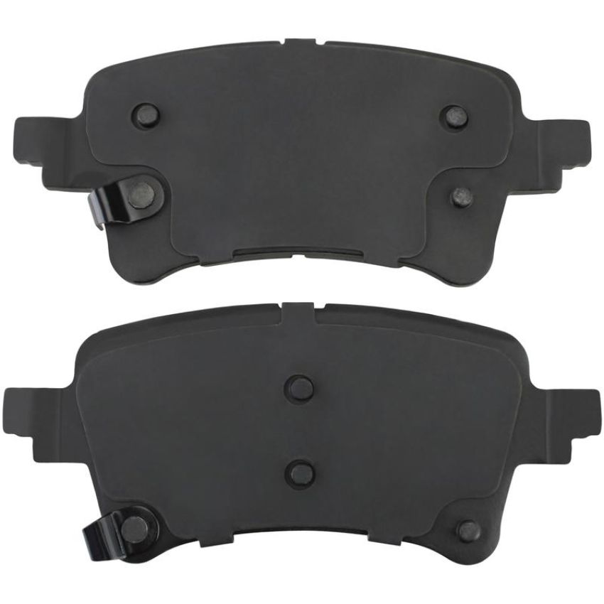 MPA 1003-2233C Quality-Built Black Series Ceramic Brake Pads w/ Hardware