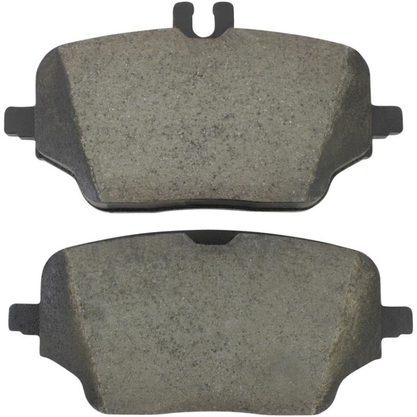 MPA 1003-2235C Quality-Built Black Series Ceramic Brake Pads w/ Hardware