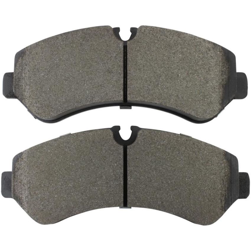 MPA 1003-2236M Quality-Built Black Series Semi-Metallic Brake Pads w/ Hardware