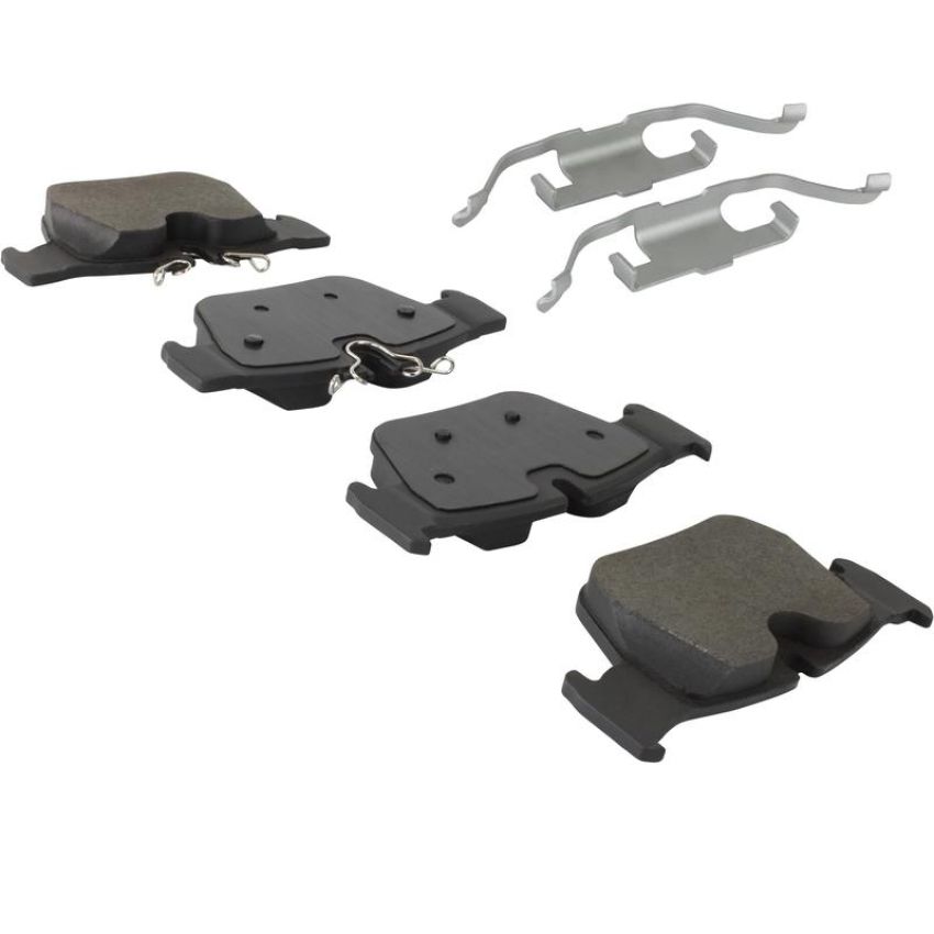 MPA 1003-2240M Quality-Built Black Series Semi-Metallic Brake Pads