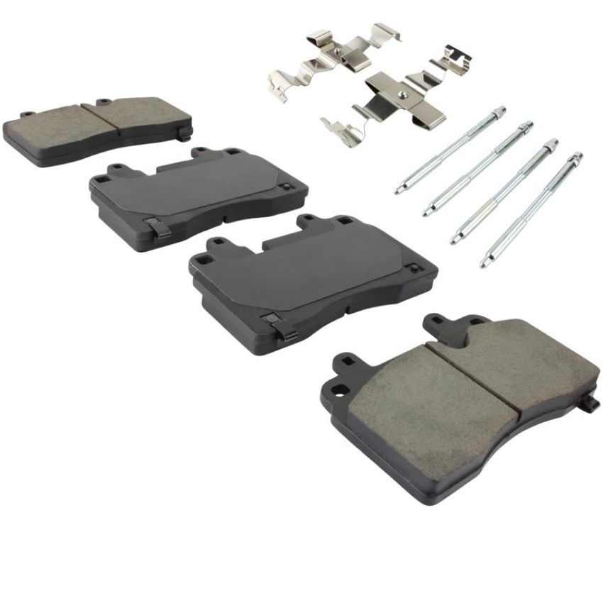 MPA 1003-2251C Quality-Built Black Series Ceramic Brake Pads w/ Hardware
