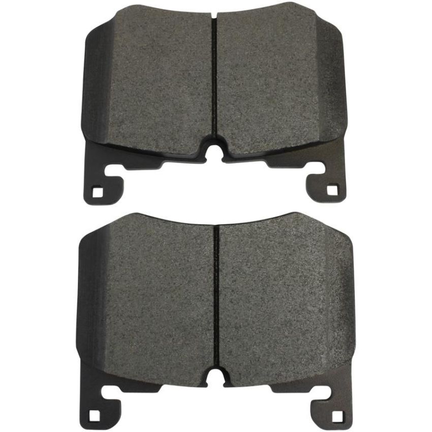 MPA 1003-2257M Quality-Built Black Series Semi-Metallic Brake Pads w/ Hardware