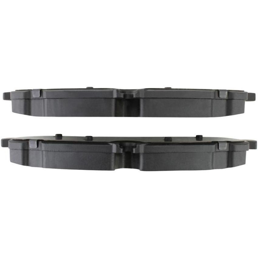 MPA 1003-2281M Quality-Built Black Series Semi-Metallic Brake Pads w/ Hardware