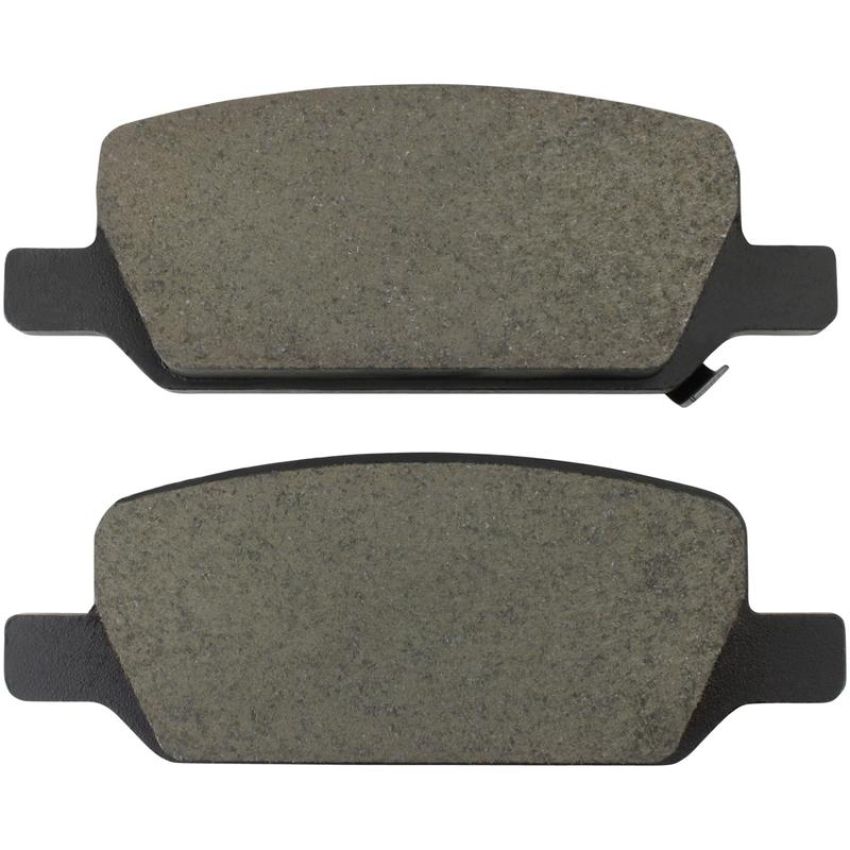 MPA 1003-2283C Quality-Built Black Series Ceramic Brake Pads w/ Hardware