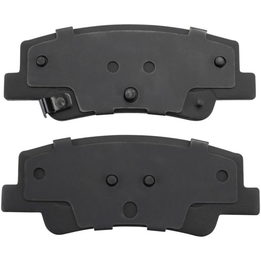 MPA 1003-2299C Quality-Built Black Series Ceramic Brake Pads w/ Hardware