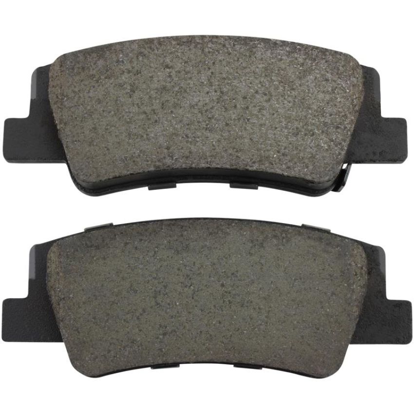 MPA 1003-2299C Quality-Built Black Series Ceramic Brake Pads w/ Hardware