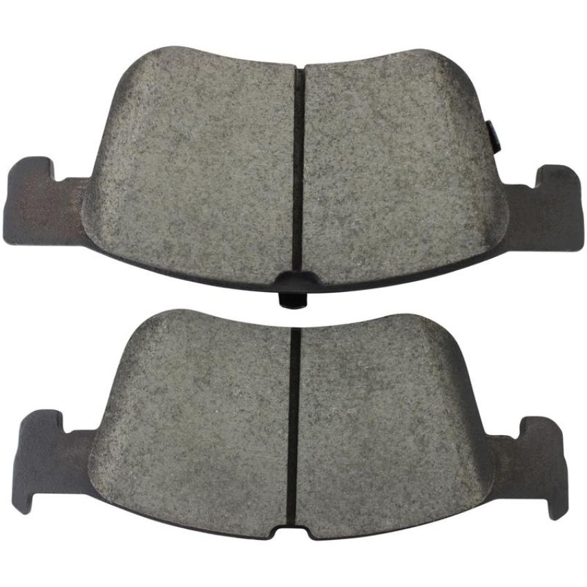 MPA 1003-2300C Quality-Built Black Series Ceramic Brake Pads w/ Hardware