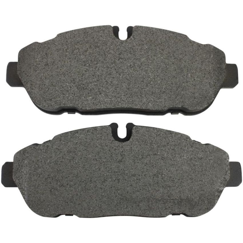 MPA 1003-2301M Quality-Built Black Series Semi-Metallic Brake Pads w/ Hardware