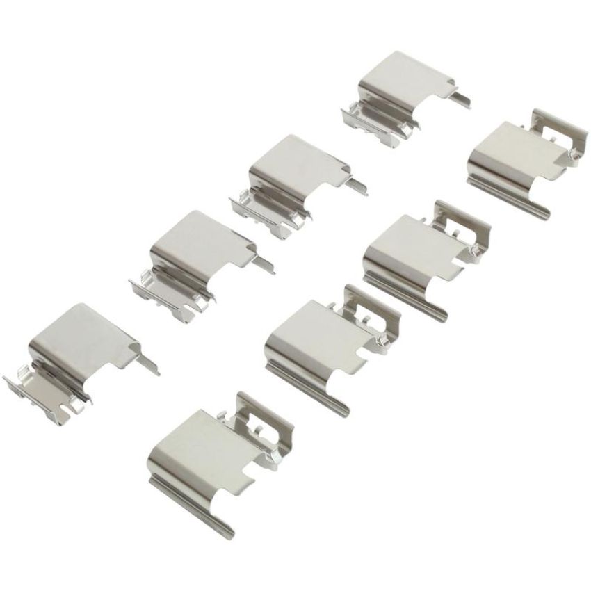 MPA 1003-2301M Quality-Built Black Series Semi-Metallic Brake Pads w/ Hardware