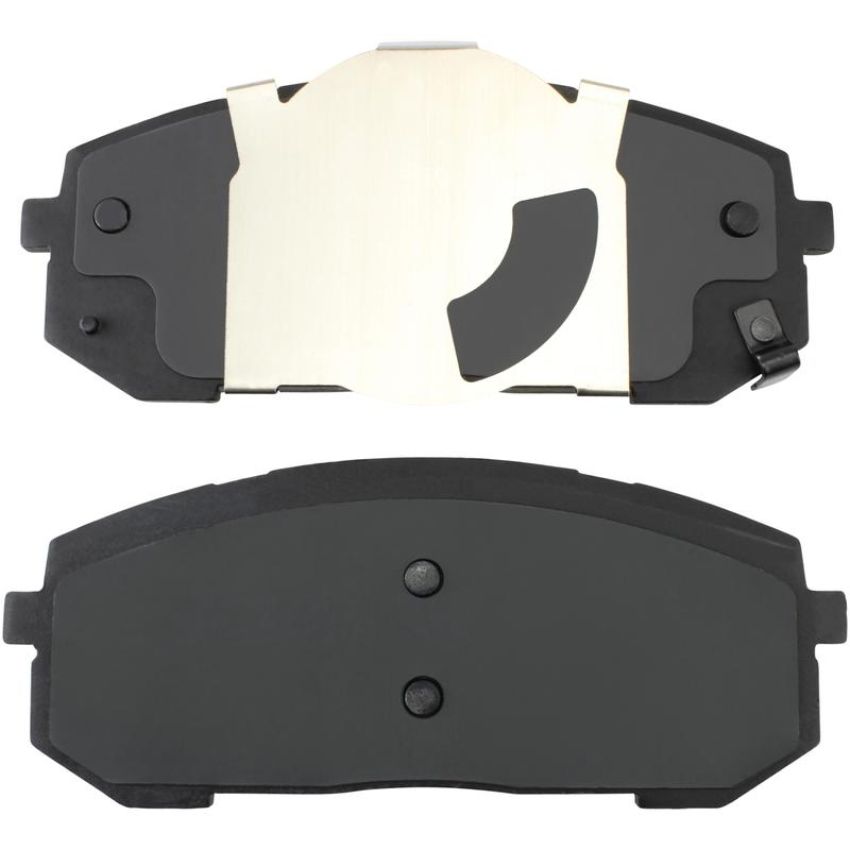 MPA 1003-2302C Quality-Built Black Series Ceramic Brake Pads w/ Hardware