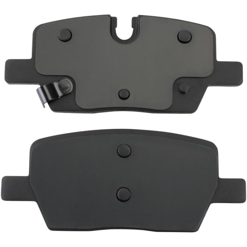 MPA 1003-2303M Quality-Built Black Series Semi-Metallic Brake Pads w/ Hardware
