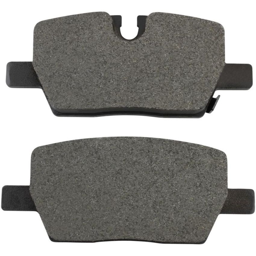 MPA 1003-2303M Quality-Built Black Series Semi-Metallic Brake Pads w/ Hardware